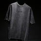 Black Washed T-Shirt – Comfortable 100% Cotton Terry