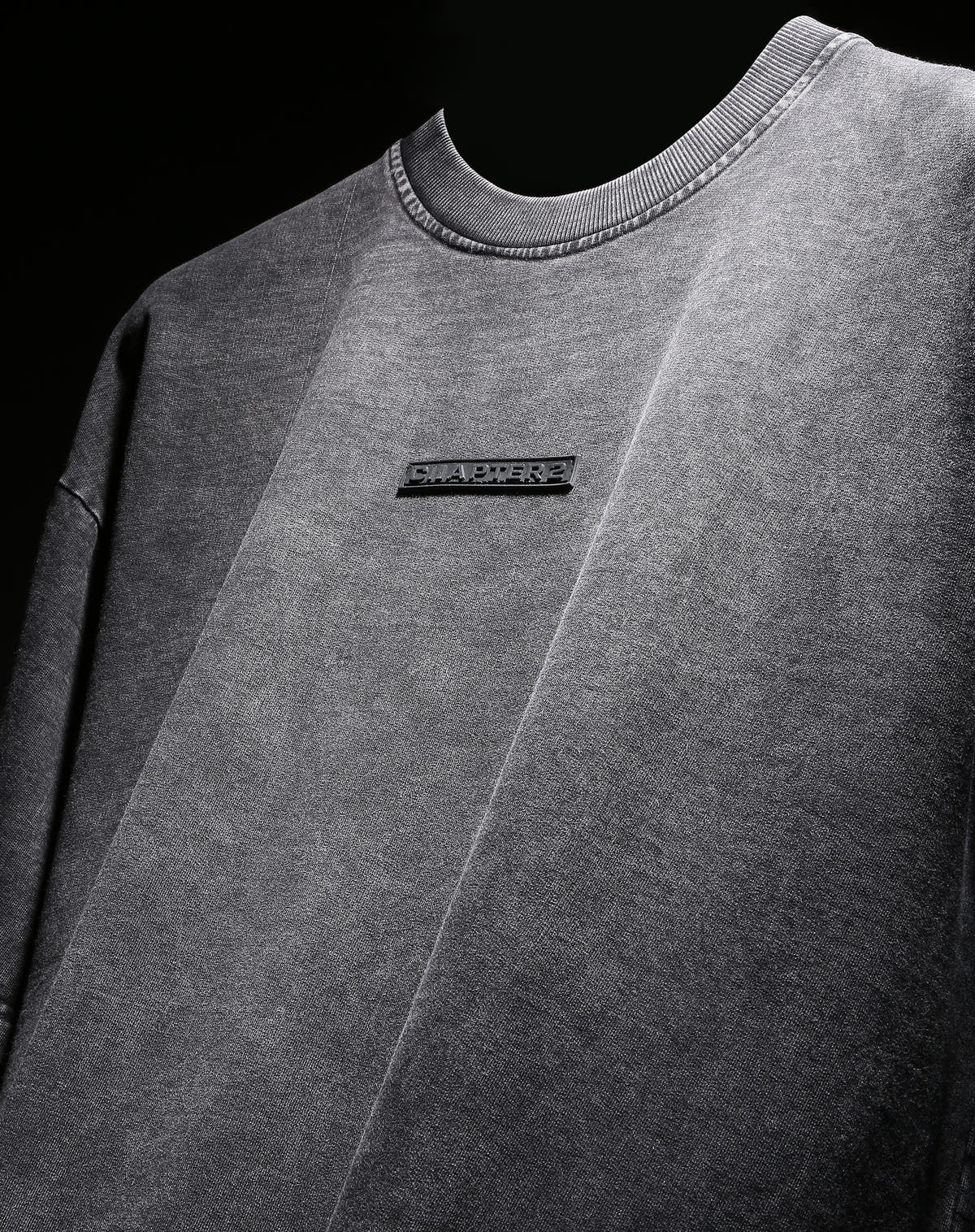 Chapter2Drip Black washed t-shirt