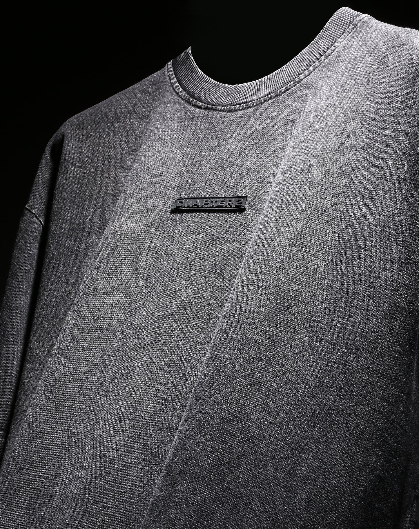Chapter2Drip Black washed t-shirt
