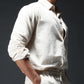Chapter2Drip Off-White linen-cotton co-ord set — view 9