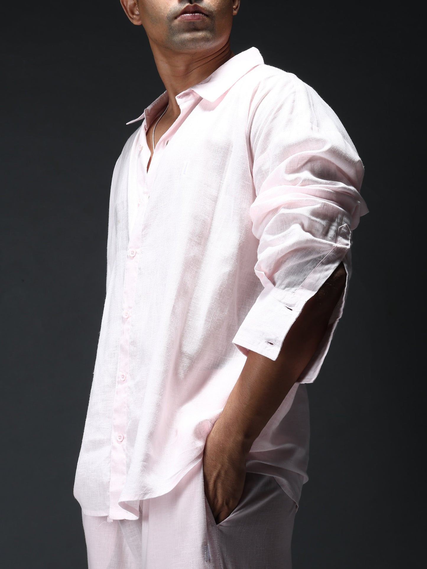 Chapter2Drip Baby Pink boyfriend shirt