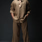 Mocha Brew Linen Co-Ord Set