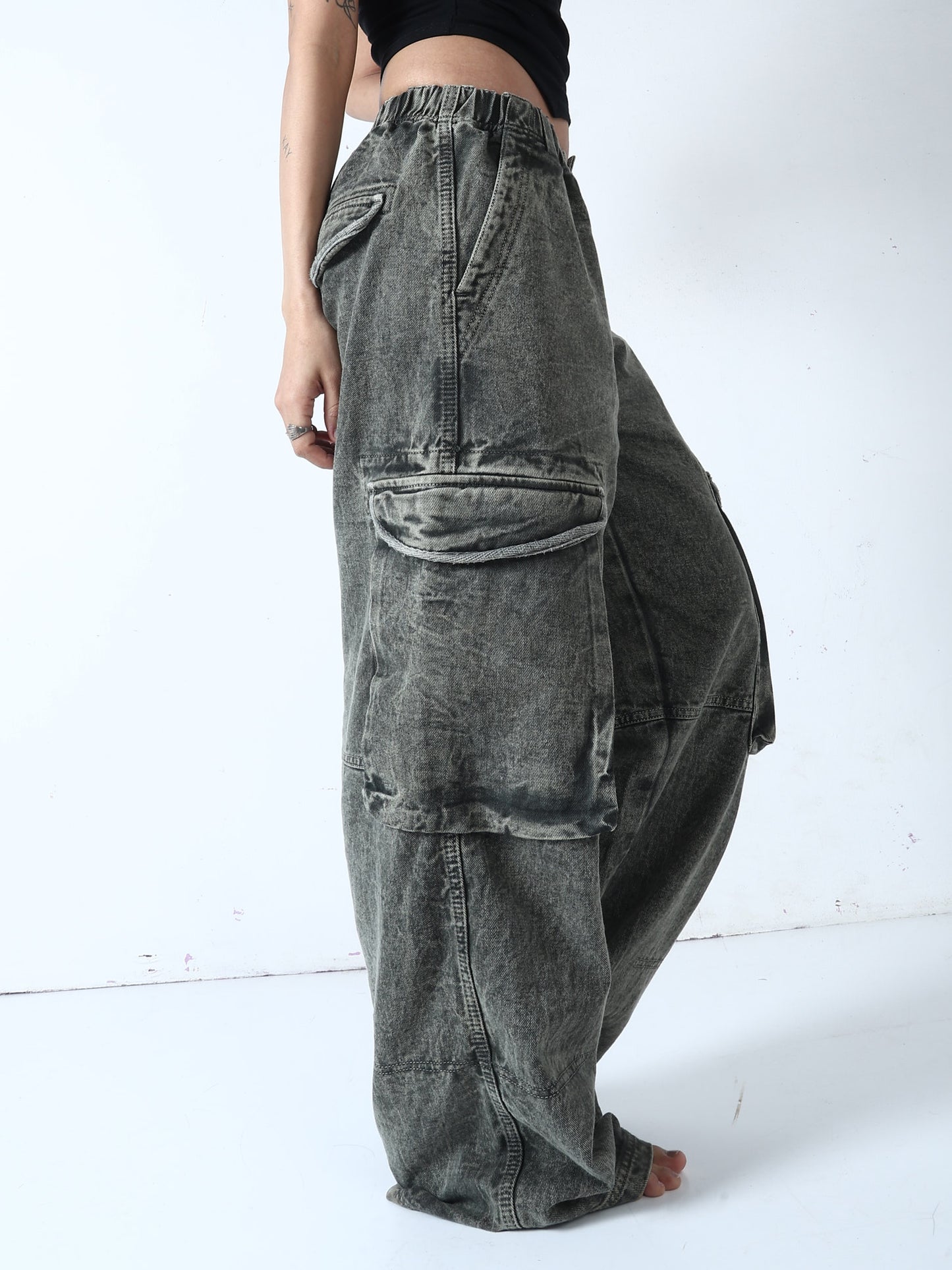 Dark Olive Utility Cargo