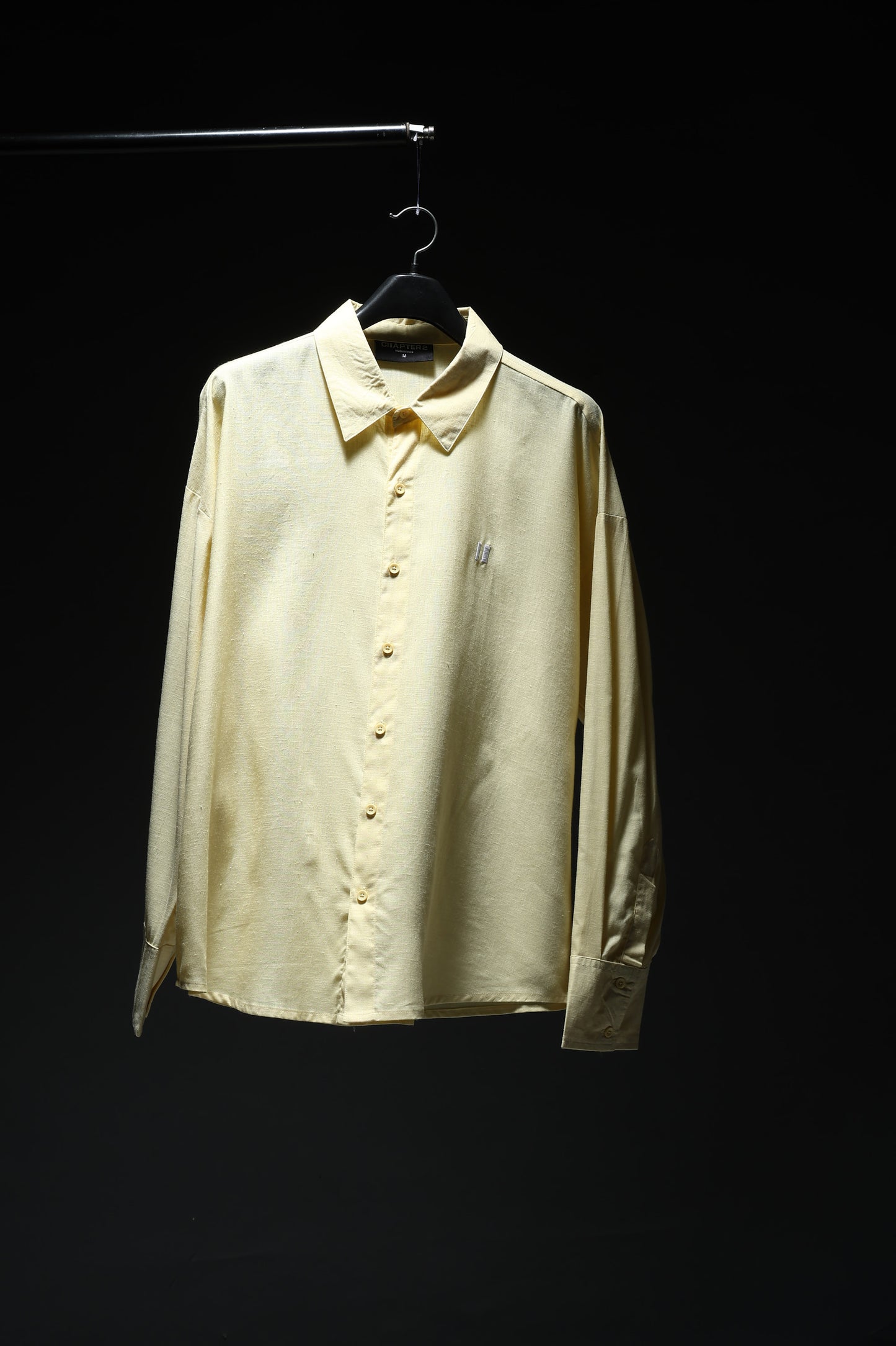 Chapter2Drip Yellow linen shirt — view 3