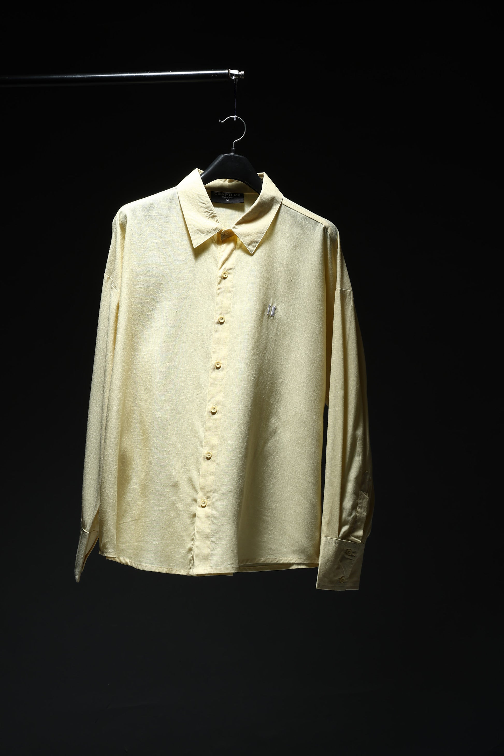 Chapter2Drip Yellow linen shirt — view 3