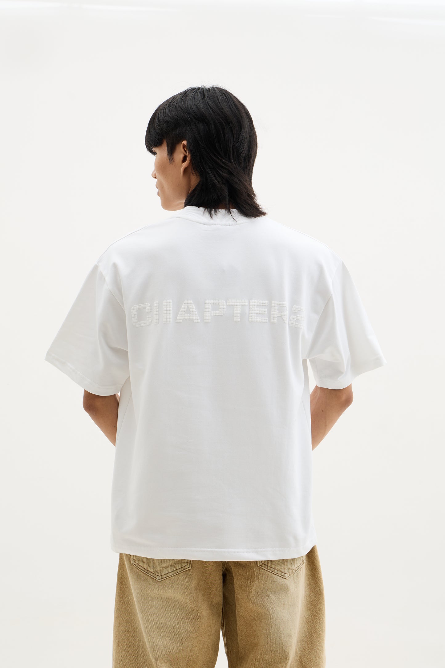White Spectrum Print T-shirt