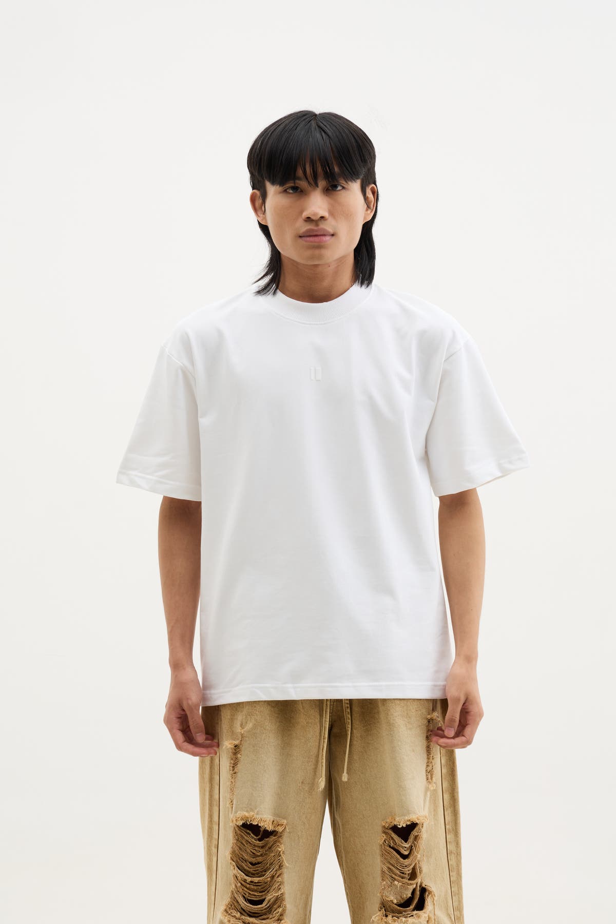 White Spectrum Print T-shirt