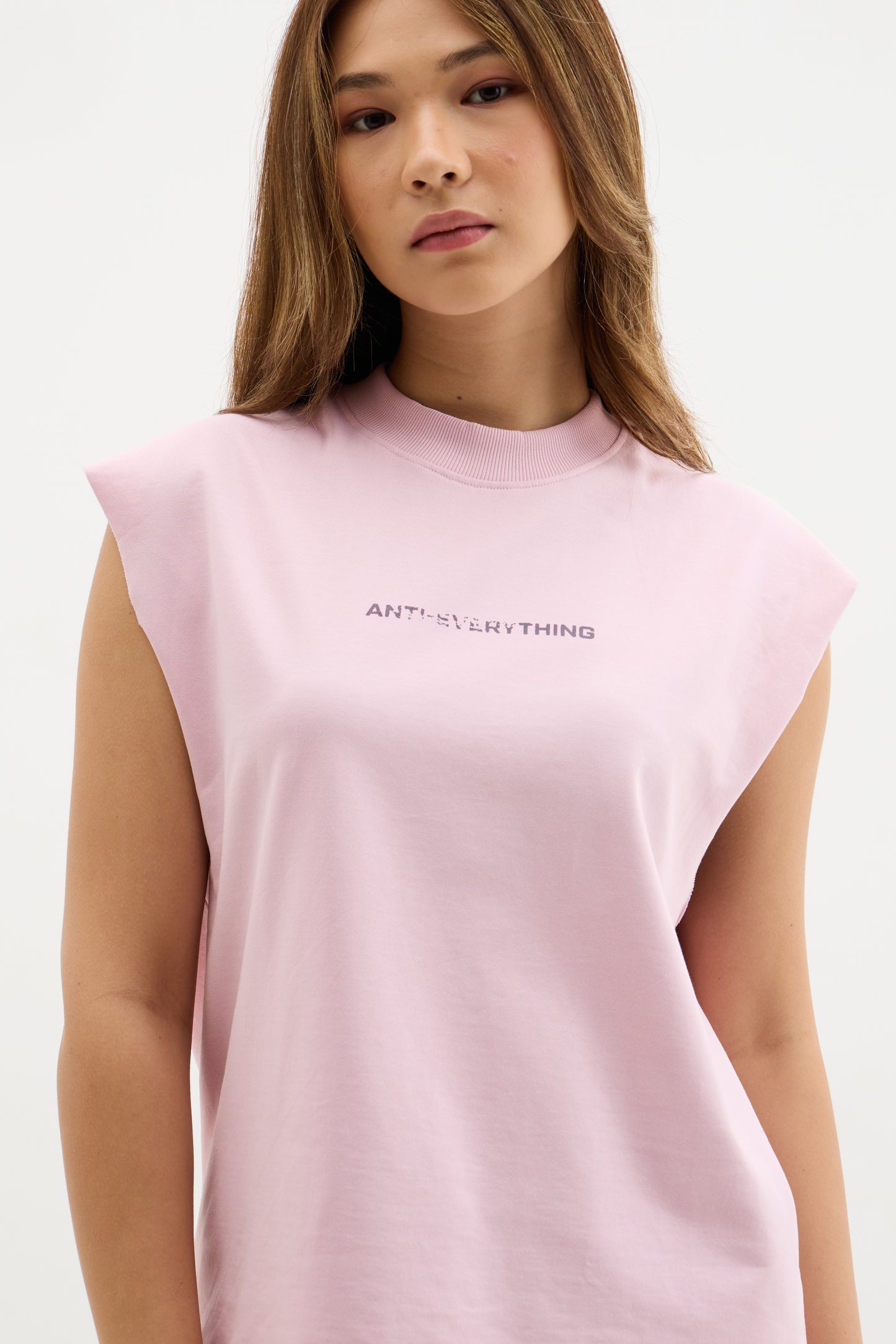 Anti-Everything Club Vest Pink
