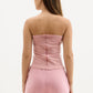 Light Pink Wash Crop Tube