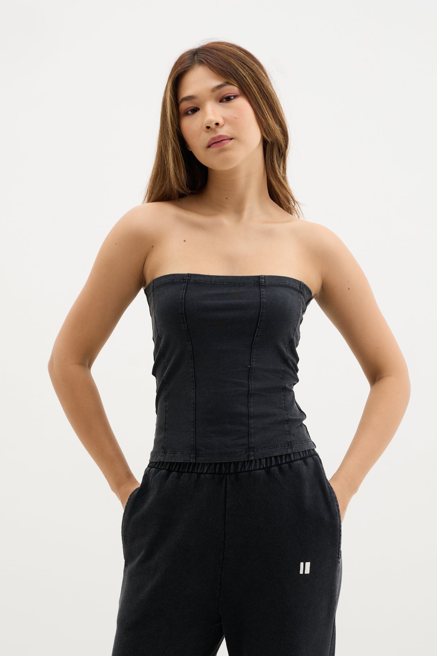 BLACK WASH LOUNGE SET