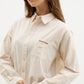 Off-White Linen-Cotton Shirt