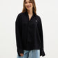 Black Raasta Striped Shirt