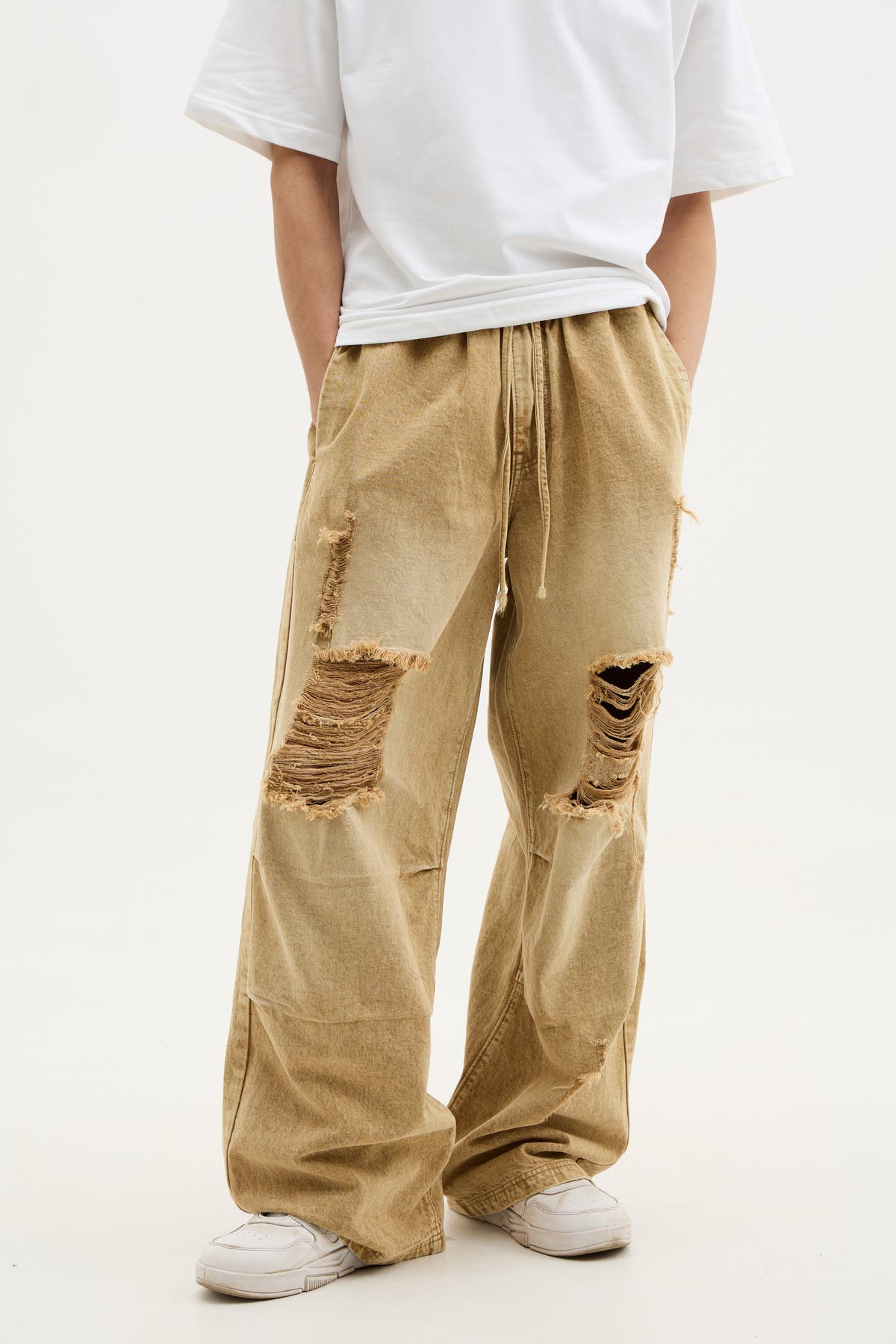 Sand Wash Baggy Denim