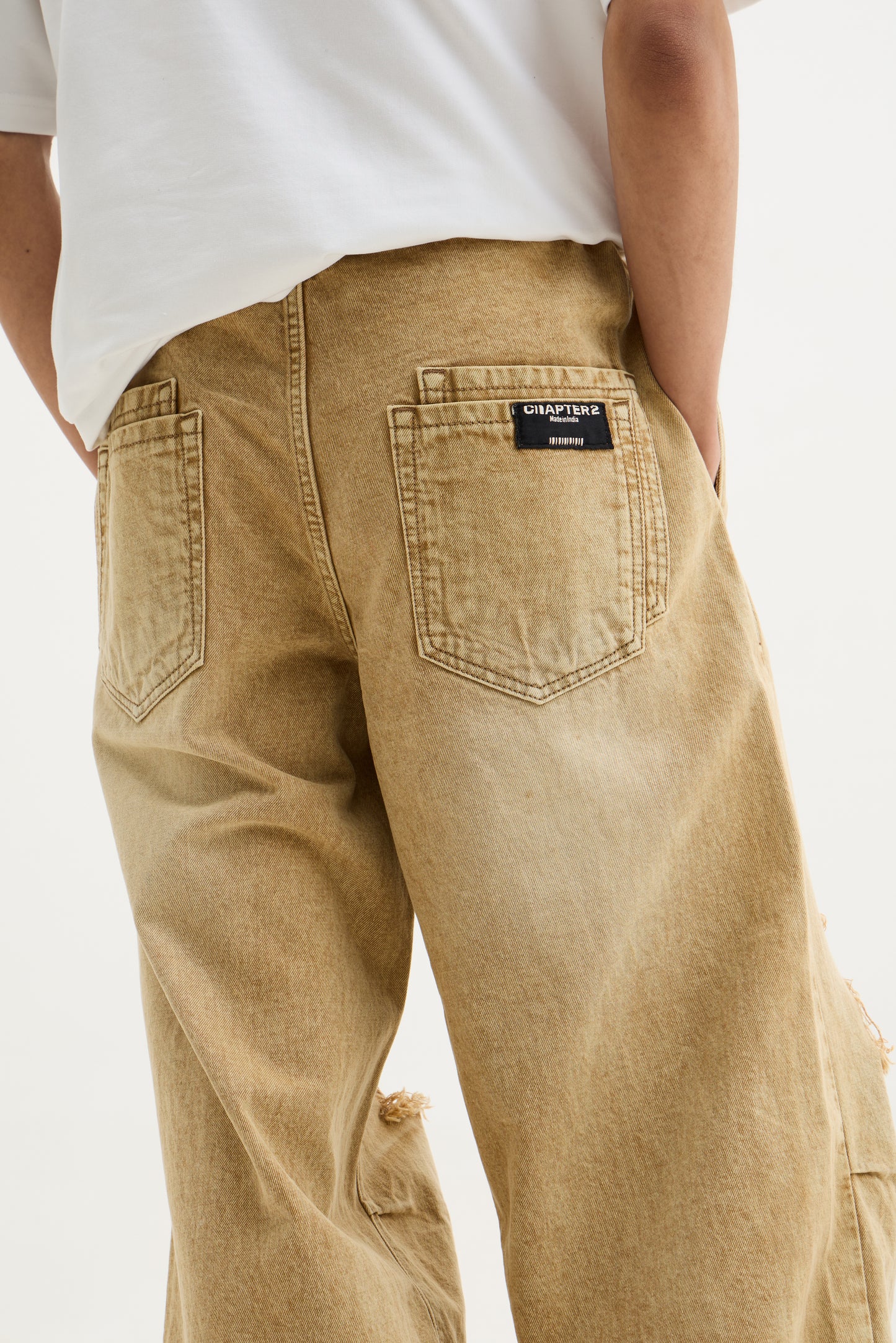 Sand Wash Baggy Denim