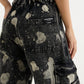 Black Hypo Denim Cargo