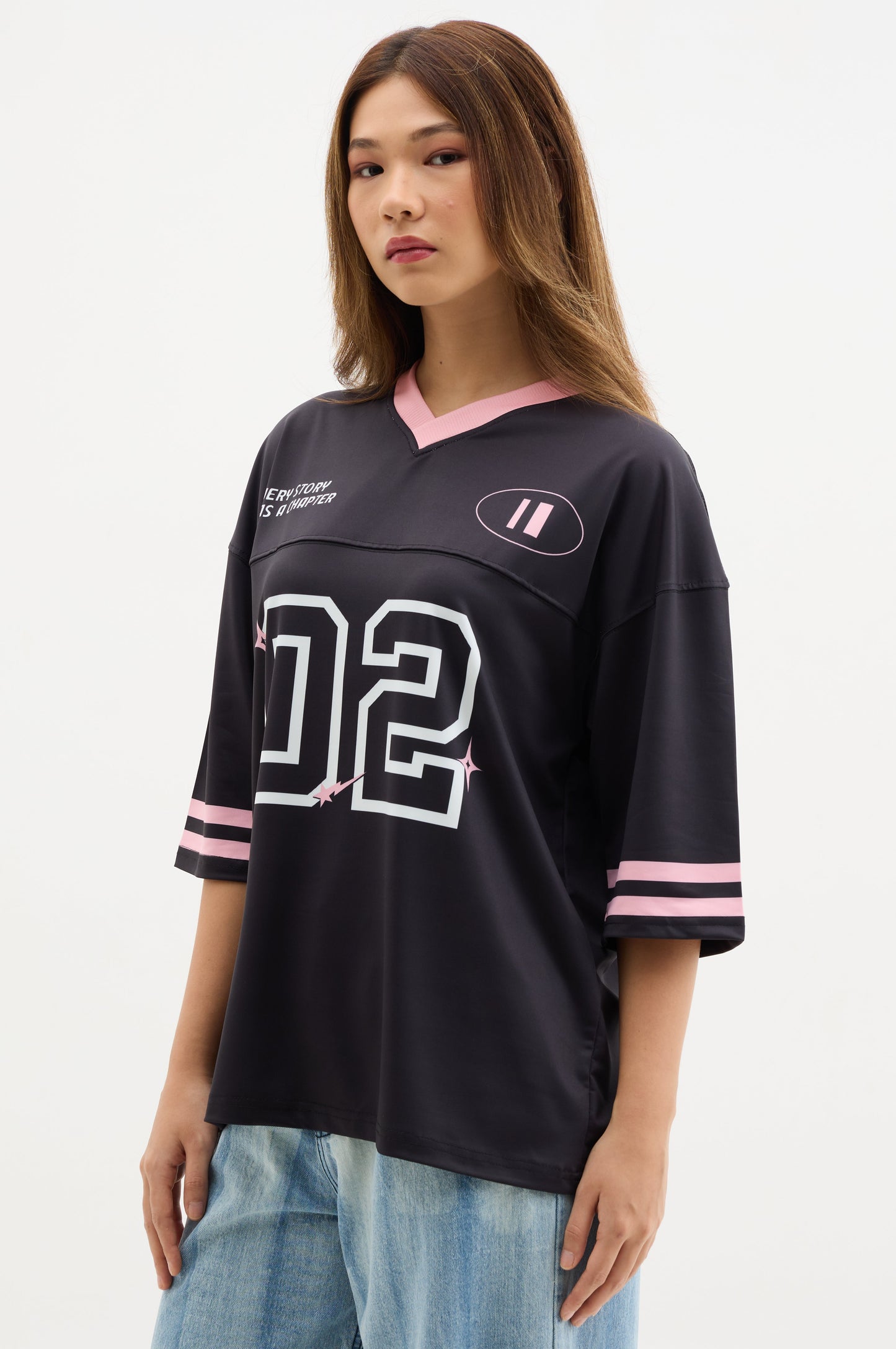 Black and Pink 02 Jersey
