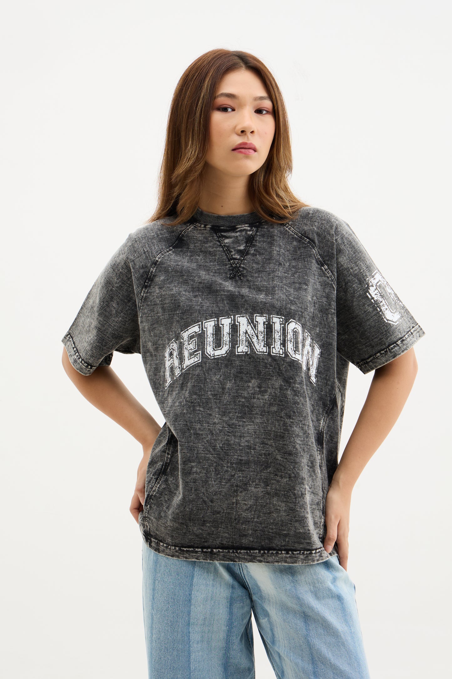 Charcoal Wash Reunion T-shirt