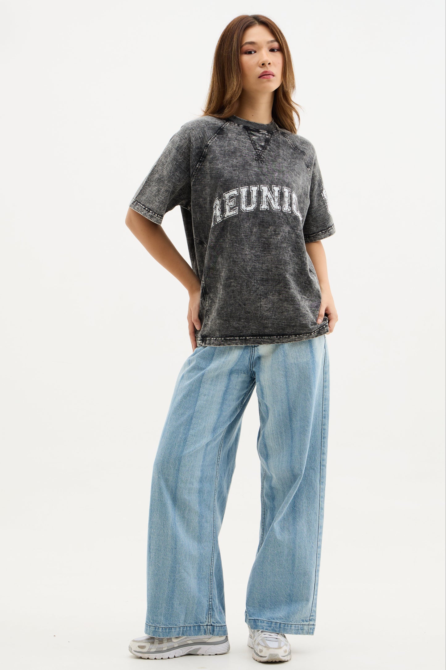 Charcoal Wash Reunion T-shirt