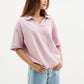 Light Pink Wash Polo