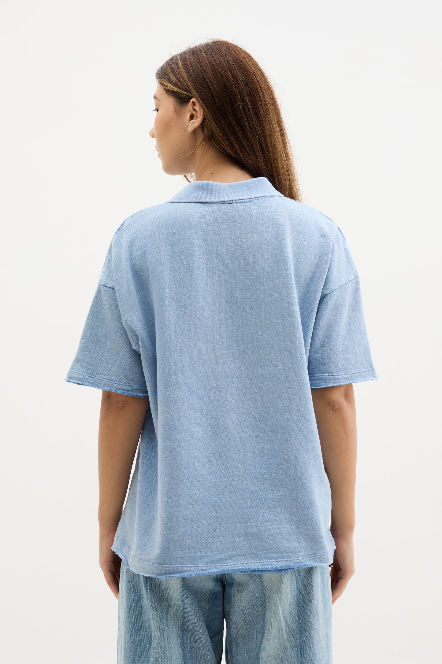 Blue Wash Polo
