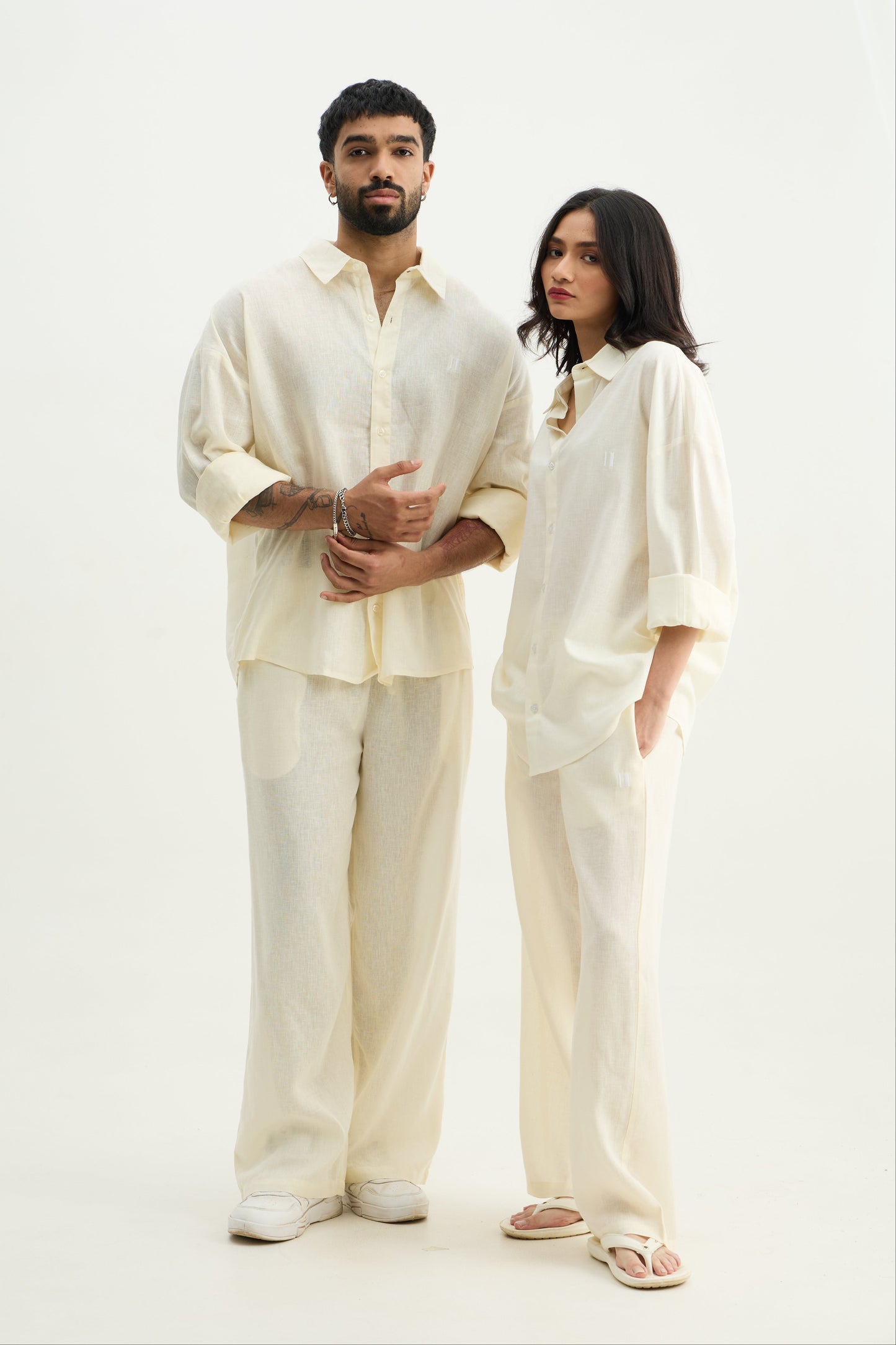 Linen Pants Butter Yellow