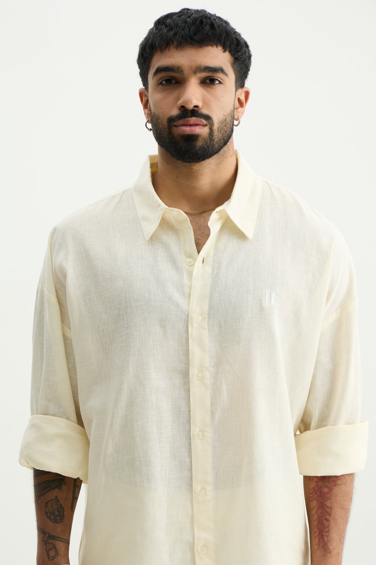 Butter Yellow Linen Co-Ord Set