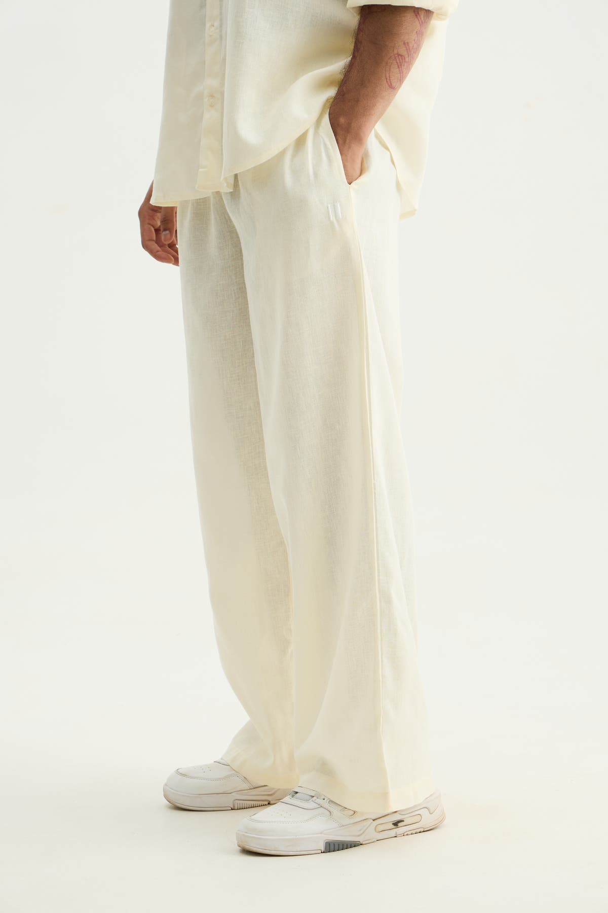 Linen Pants Butter Yellow