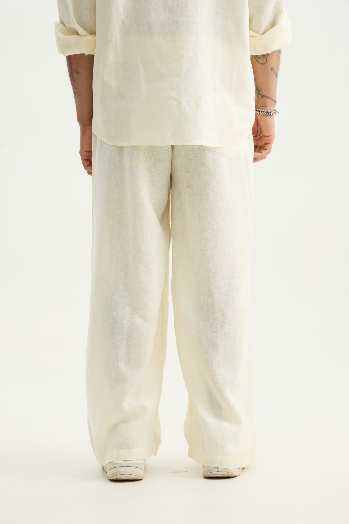 Linen Pants Butter Yellow