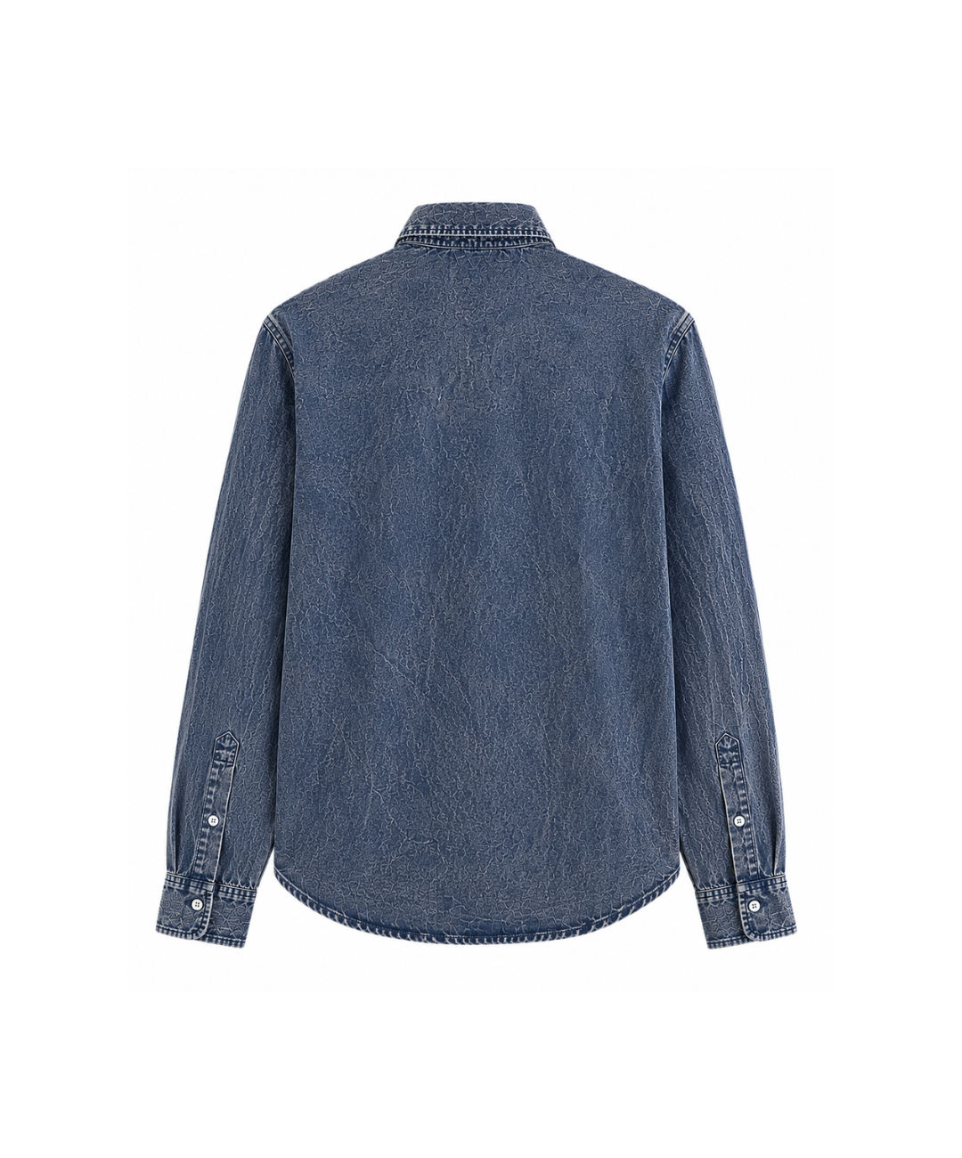 Washed Past Blue Linen Shirt