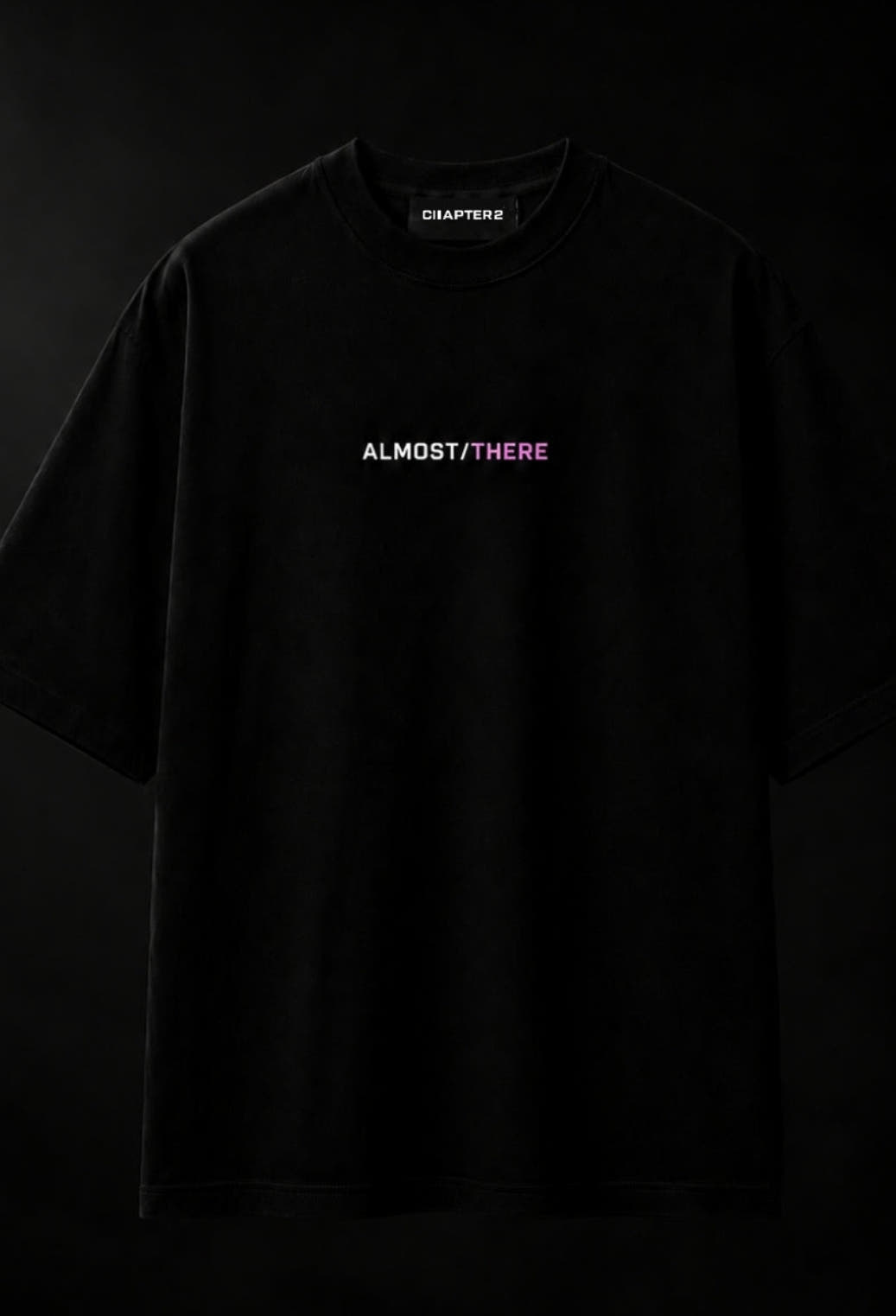 Chapter2Drip Almost/there Black t-shirt — view 6