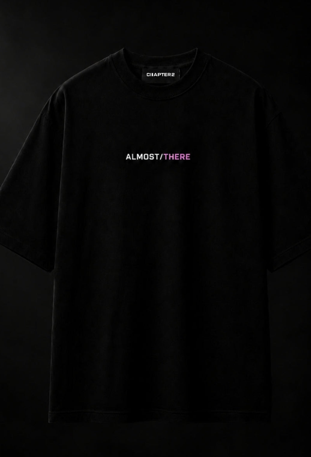 Chapter2Drip Almost/there Black t-shirt — view 6