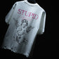 White Stupid Cupid T-shirt