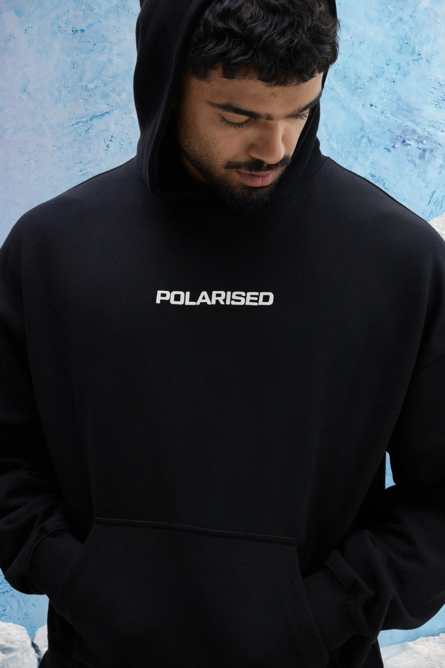 Polarised Hoodie Black