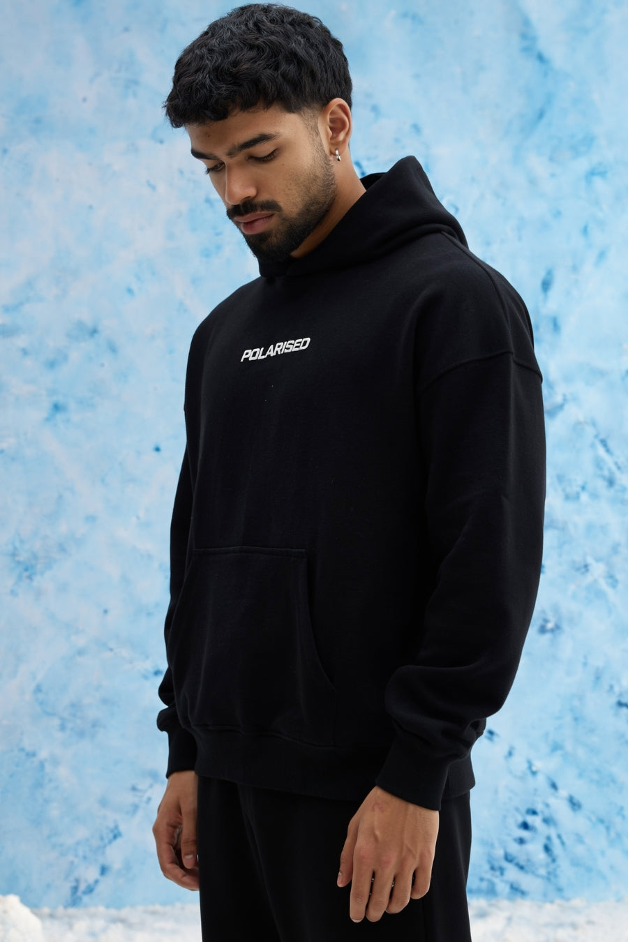 Polarised Hoodie Black