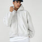 The Everyday Light Grey Hooded Zipper