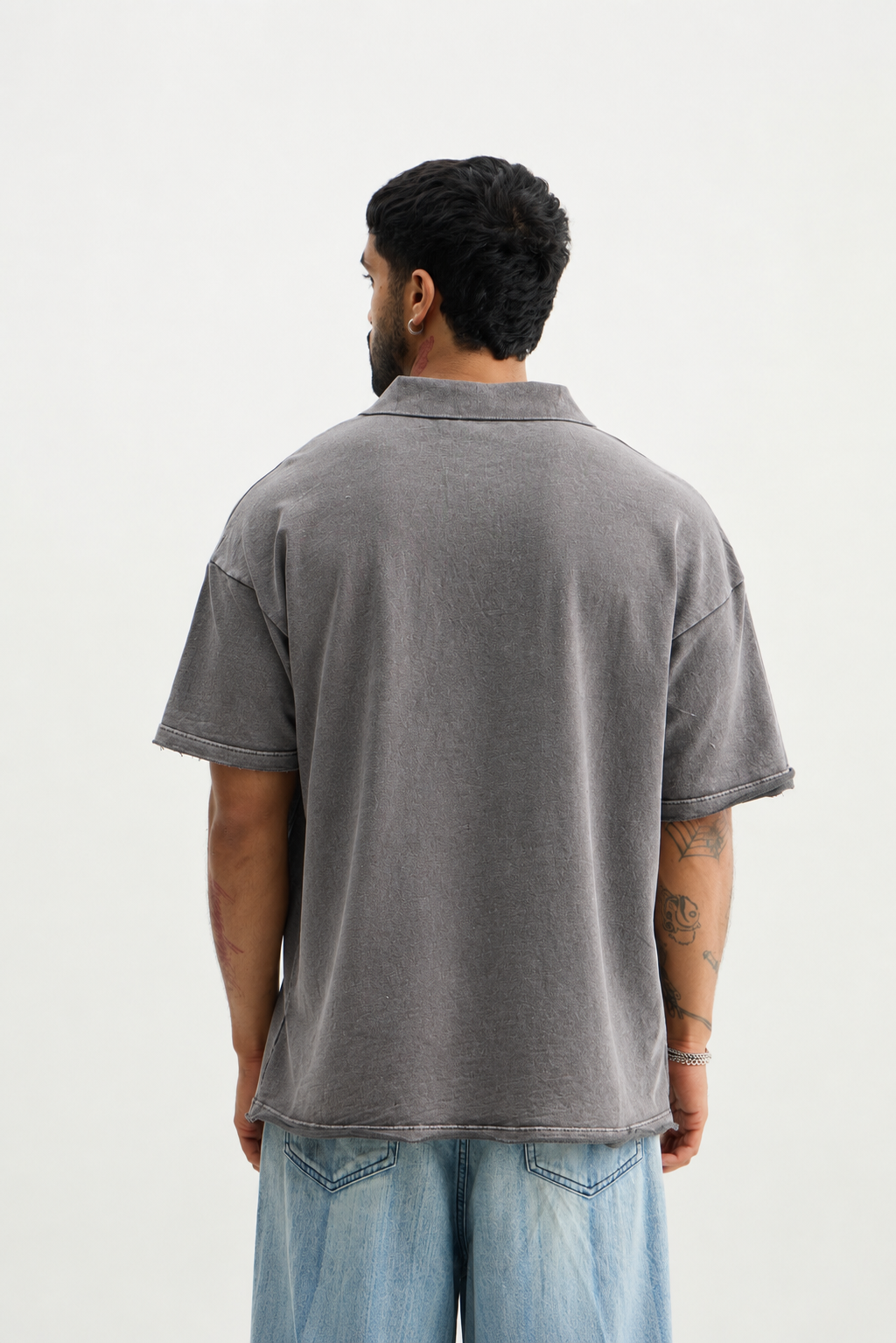 Rising Through All Charcoal Polo