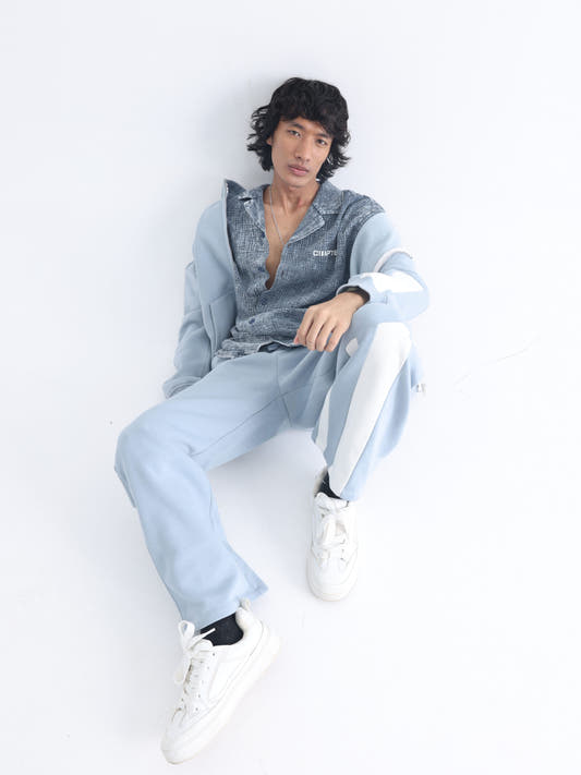 Chapter2Drip Pastel Blue everyday sweatpants — view 2