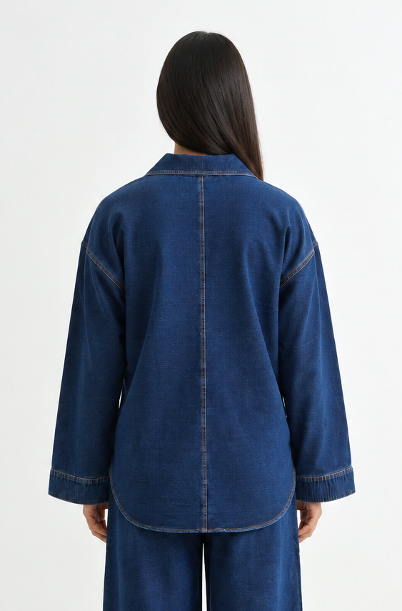 Indigo Denim Kurta