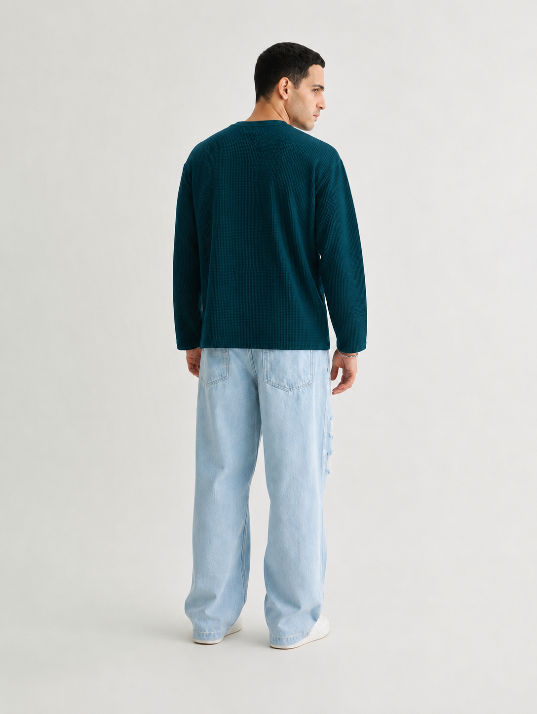 Deep Sea Waffle Full Sleeve T-Shirt