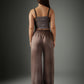 Chapter2Drip Brown spray-washed crop top — view 3