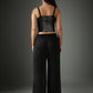 Chapter2Drip Black spray-washed crop top — view 4