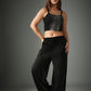 Spray Washed Black Set