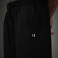 Chapter2Drip Black solid sweatpants