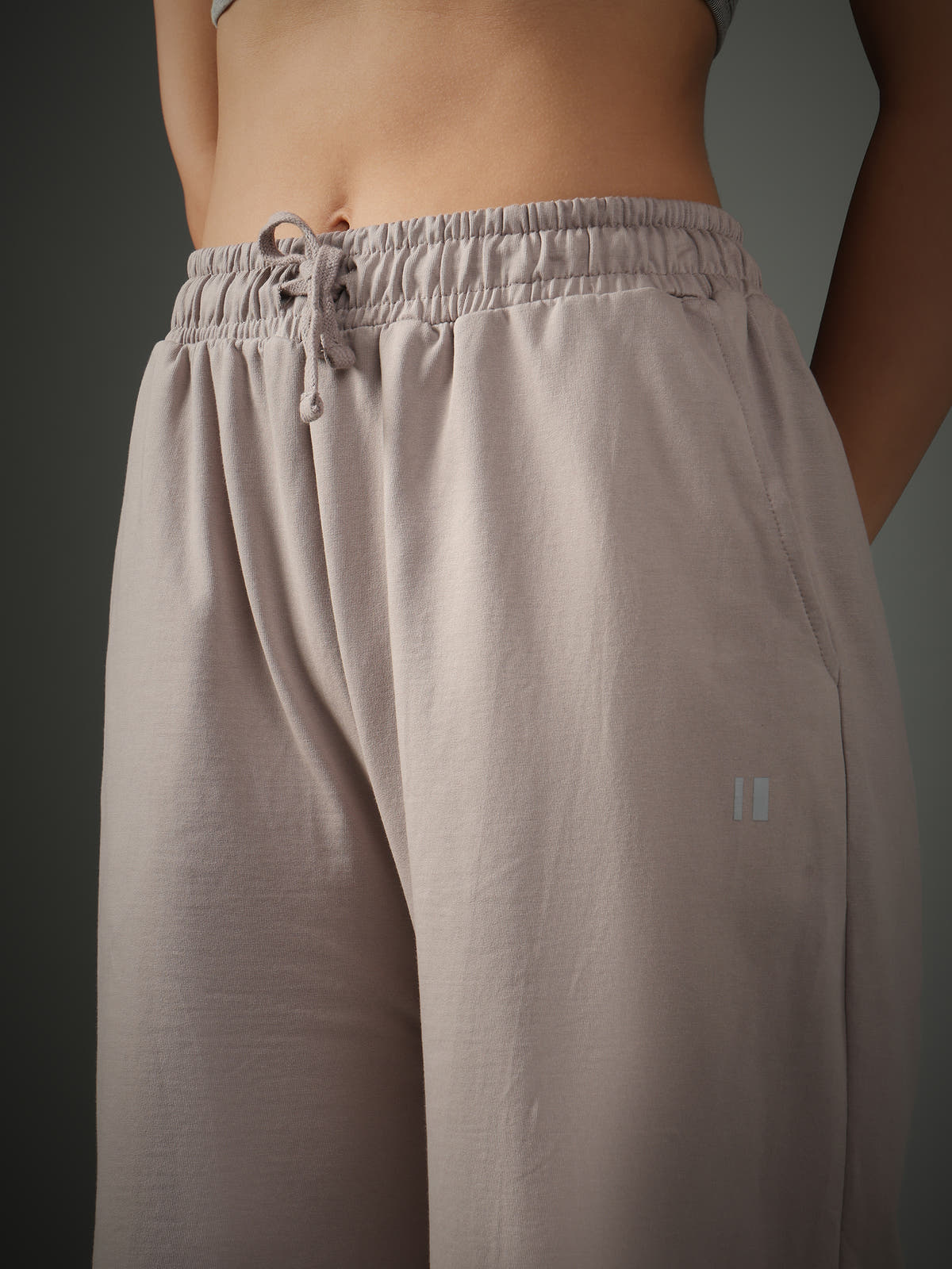 Chapter2Drip Beige solid sweatpants