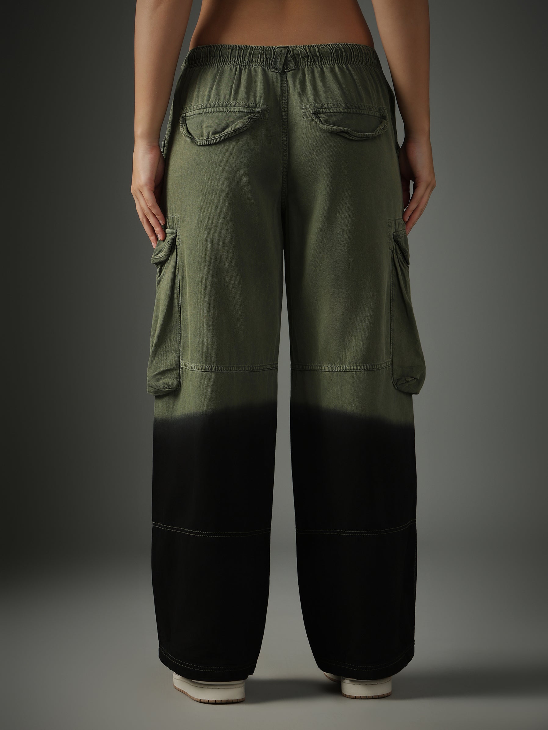 Chapter2Drip Olive Ombre cargo — view 4