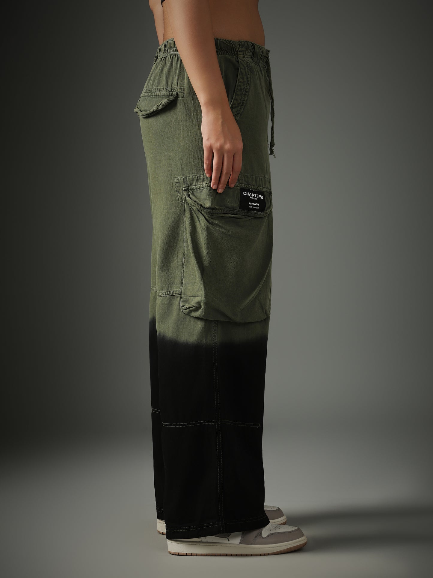 Chapter2Drip Olive Ombre cargo — view 5