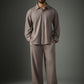 Crossknit Grey Pant