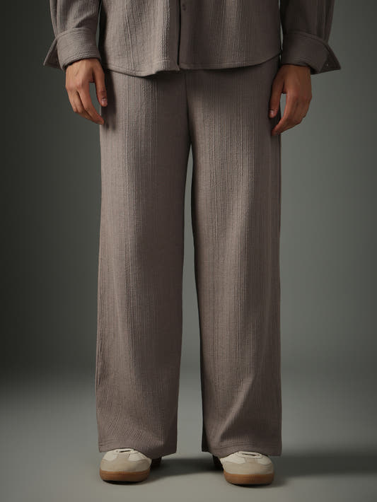 Chapter2Drip Crossknit Grey pants — view 2