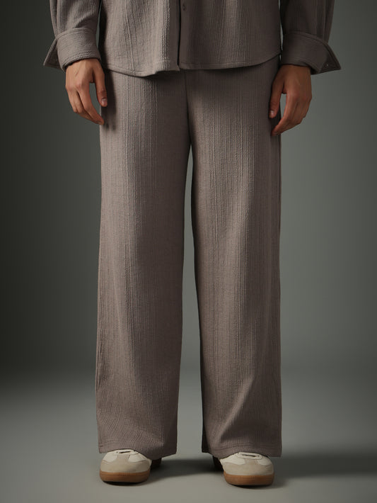 Chapter2Drip Crossknit Grey pants — view 2