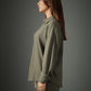 Chapter2Drip Crossknit Olive shirt — view 3